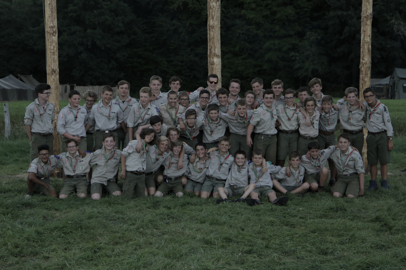 Sint-Martinus den XIIde - Kamp Nivezé Groepsfoto's